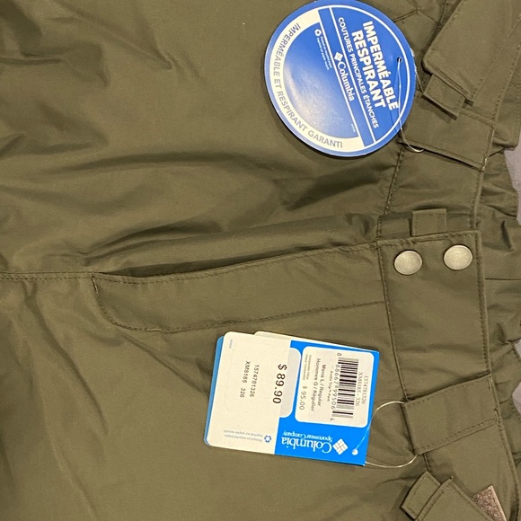 NWT Men’s Columbia Ski pants size L - Picture 8 of 8